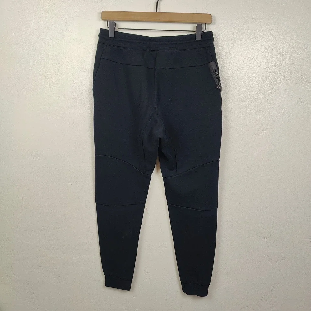 Nike‎ Tech Fleece Pants Mens Small Black Tapered Joggers Activewear Streetwear